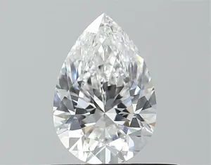 0.41ct PEAR F VVS2 Natural diamond