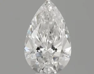 0.3ct PEAR D VVS2 Natural diamond