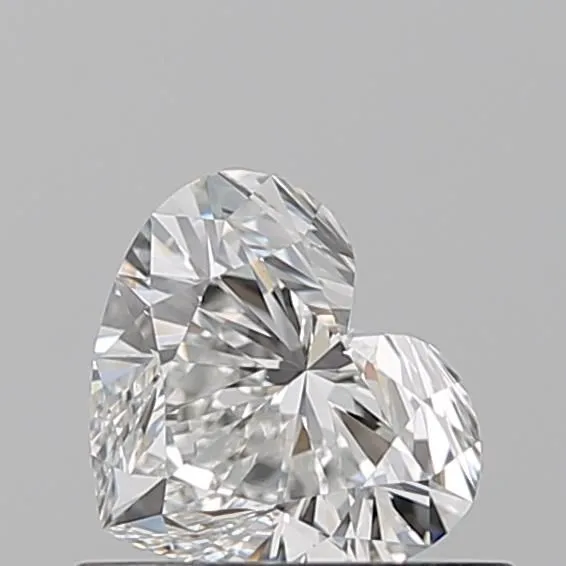 0.53ct HEART F VS1 Natural diamond