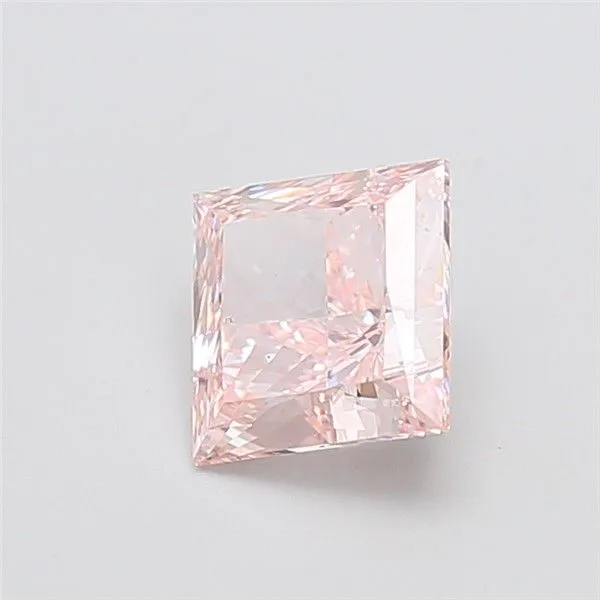 2.05ct PRINCESS Fancy Vivid Blue VVS2 Coloured Lab diamond
