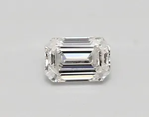 0.38ct EMERALD E IF Lab diamond