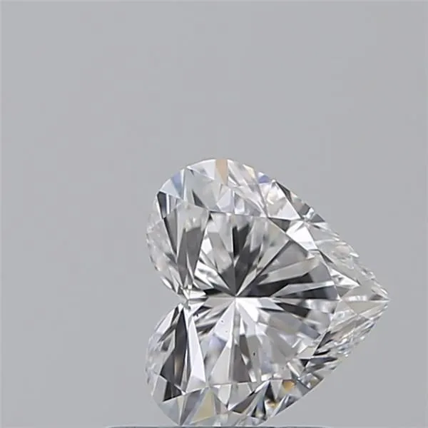 0.71ct HEART D VS2 Natural diamond