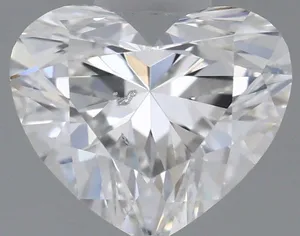 0.54ct HEART F SI2 Natural diamond