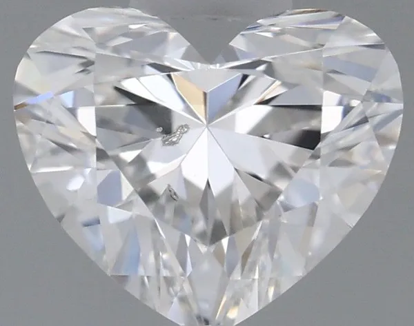0.54ct HEART F SI2 Natural diamond