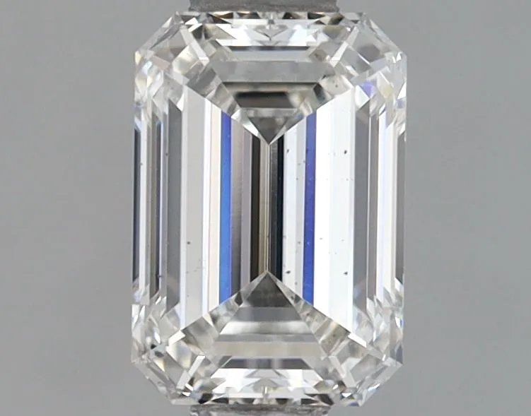0.72ct EMERALD F VS2 Lab Grown diamond