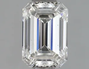 0.72ct EMERALD F VS2 Lab diamond