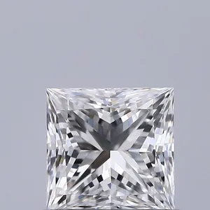 0.57ct PRINCESS E VVS1 Natural diamond