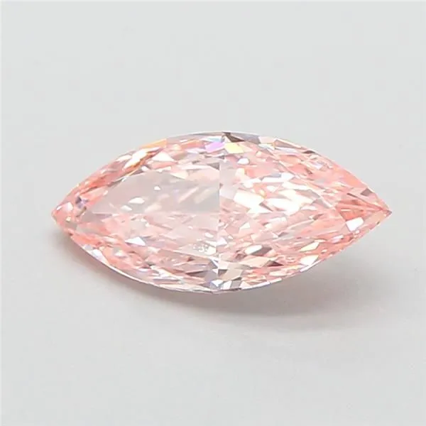 1.00ct MARQUISE Fancy Intense Pink VS1 Coloured Lab diamond