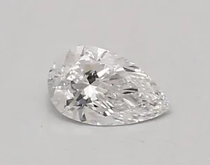 0.4ct PEAR D VVS2 Lab diamond