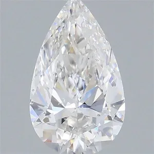 0.42ct PEAR F VS2 Natural diamond