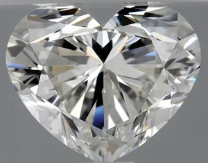 0.91ct HEART H VVS2 Natural diamond