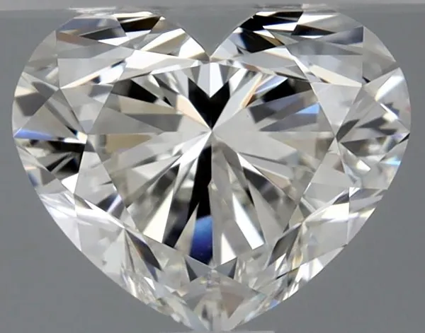 0.91ct HEART H VVS2 Natural diamond