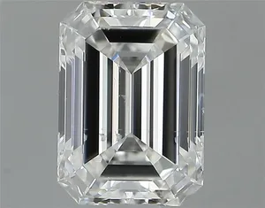 0.54ct EMERALD F SI2 Natural diamond