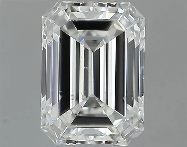 0.54ct EMERALD F SI2 Natural diamond