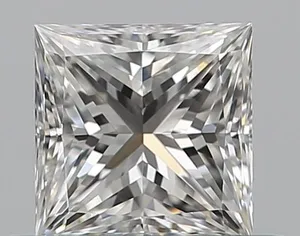 0.52ct PRINCESS F VS1 Natural diamond