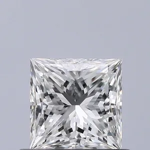 0.65ct PRINCESS G VVS2 Natural diamond