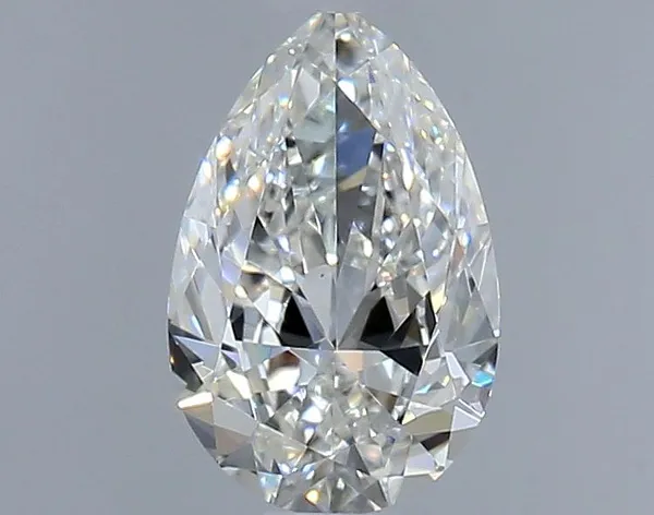 0.5ct PEAR F VS1 Natural diamond