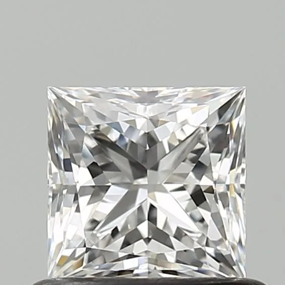0.64ct PRINCESS D VVS2 Natural diamond