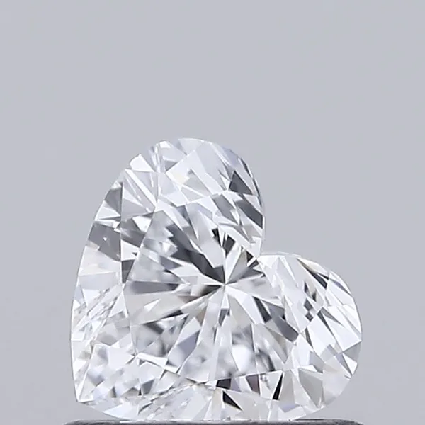 0.53ct HEART D FL Lab diamond