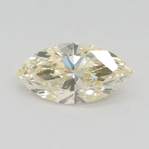 1.06ct MARQUISE Fancy Intense Yellow VVS2 Coloured Lab diamond