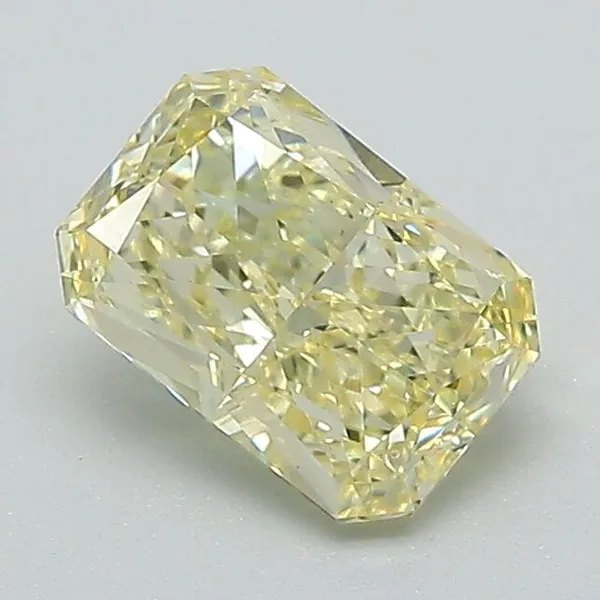 1.05ct RADIANT Fancy Yellow VS1 Coloured Lab diamond