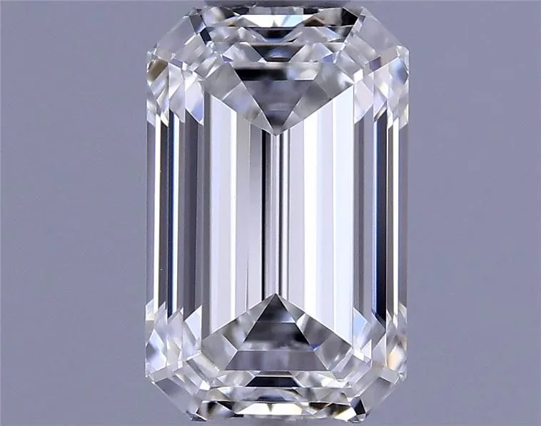 0.53ct EMERALD F IF Natural diamond