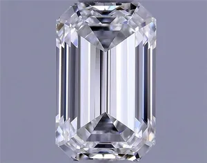 0.53ct EMERALD F IF Natural diamond