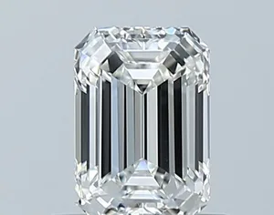 0.61ct EMERALD F VVS1 Natural diamond