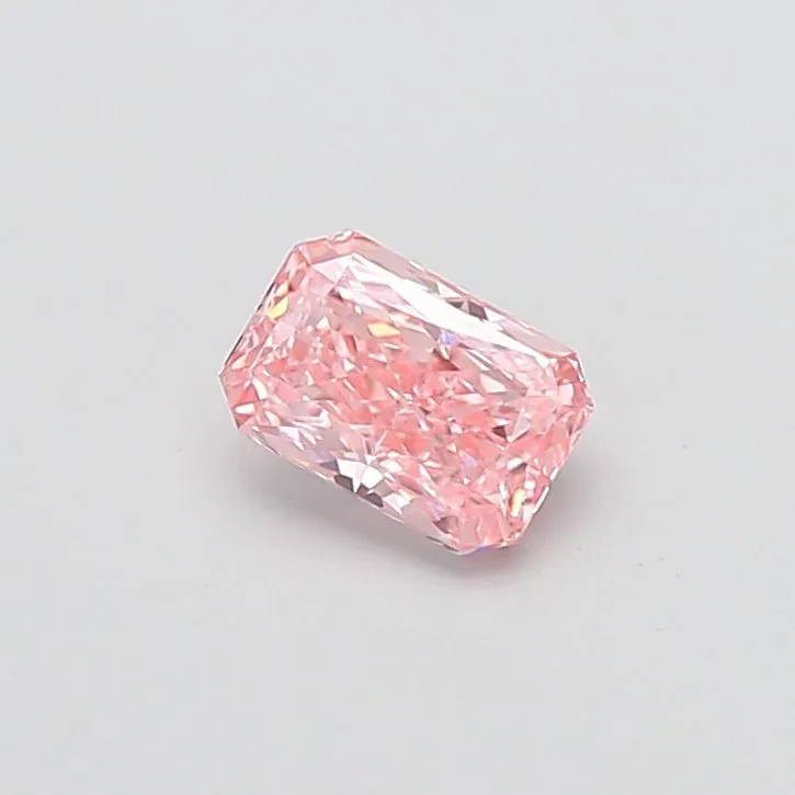 1.00ct RADIANT Fancy Vivid Pink VS1 Coloured Lab diamond