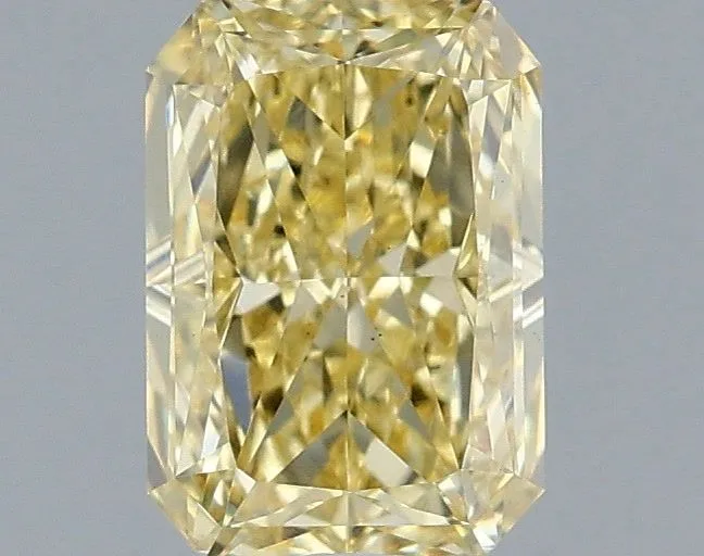 1.06ct RADIANT Fancy Intense Yellow VS1 Coloured Lab diamond