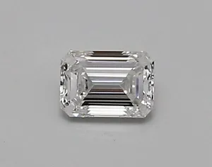 0.38ct EMERALD D VVS2 Lab diamond
