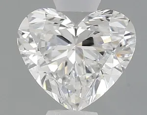 0.52ct HEART D VVS2 Lab diamond