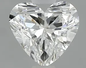 0.7ct HEART F IF Natural diamond