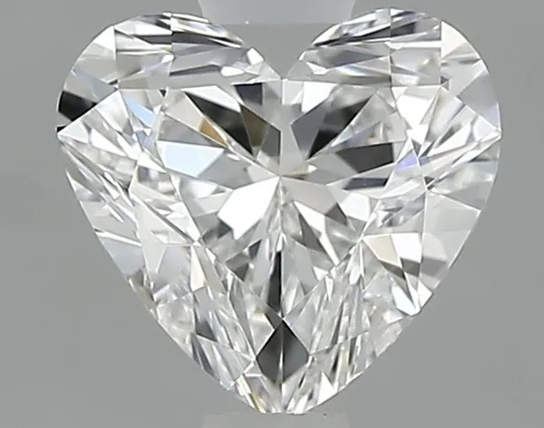 0.7ct HEART F IF Natural diamond