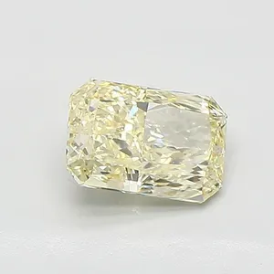 1.04ct RADIANT Fancy Yellow VVS2 Coloured Lab diamond