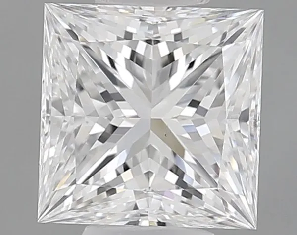 0.61ct PRINCESS D VS2 Natural diamond