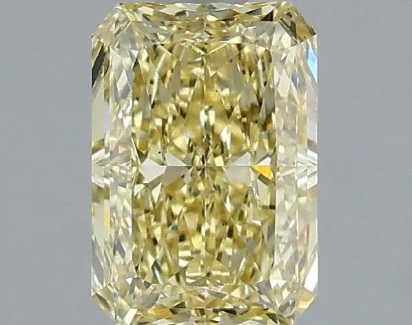 1.07ct RADIANT Fancy Intense Yellow VS1 Coloured Lab diamond