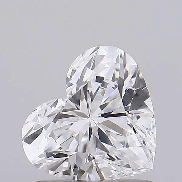 0.91ct HEART D FL Lab diamond