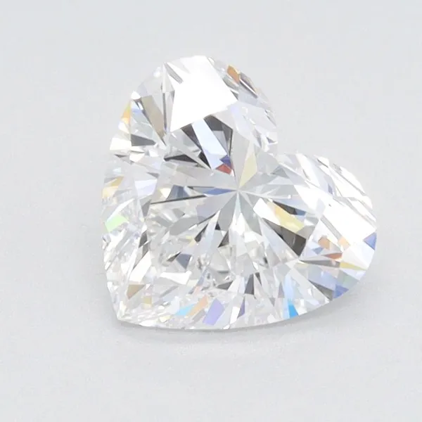 1.1ct HEART D VVS1 Lab diamond