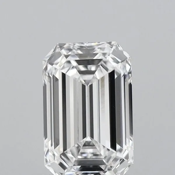 0.58ct EMERALD D VVS2 Lab diamond