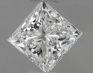 0.7ct PRINCESS G VVS2 Natural diamond
