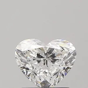 1ct HEART F SI2 Natural diamond