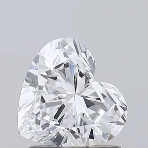1.01ct HEART D VVS1 Lab diamond
