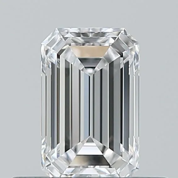 0.5ct EMERALD D VVS2 Natural diamond