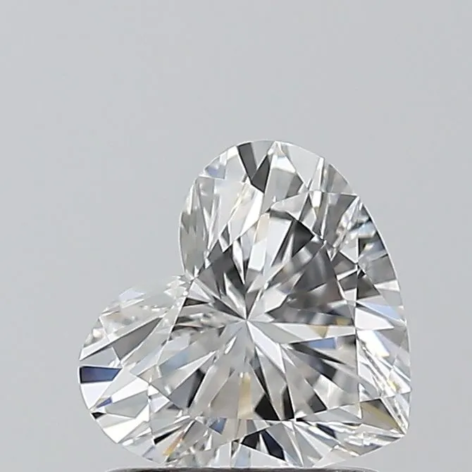 0.90ct HEART F VVS2 Natural diamond