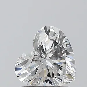 0.9ct HEART F VVS2 Natural diamond