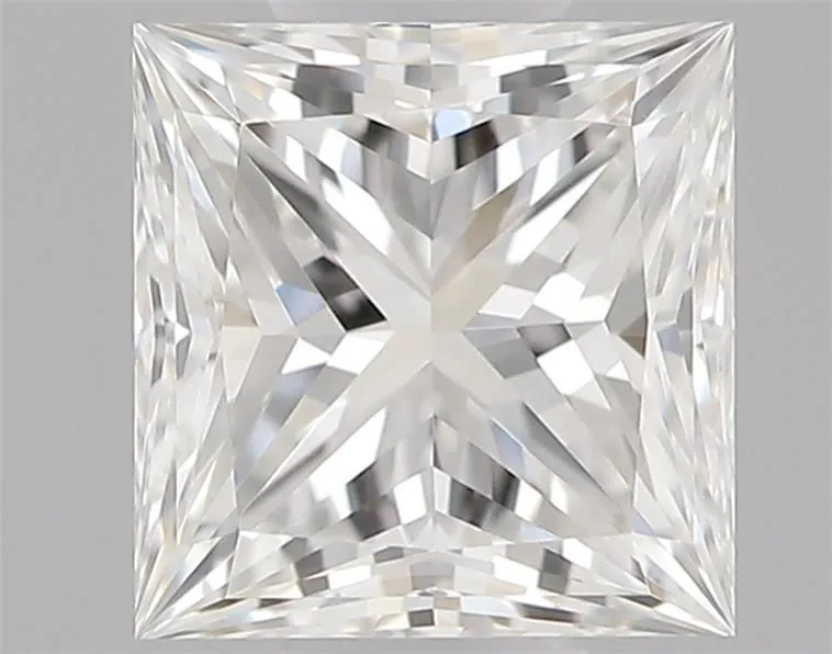 0.32ct PRINCESS F VVS2 Natural diamond