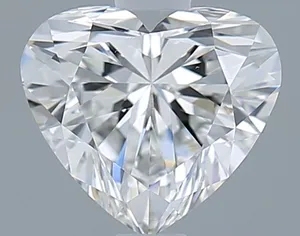 1ct HEART F VS1 Natural diamond