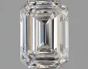0.5ct EMERALD F VVS2 Natural diamond