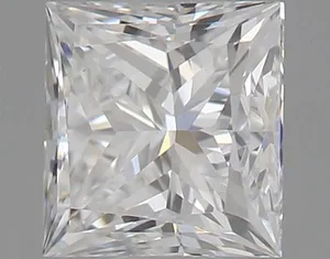 0.31ct PRINCESS E VVS2 Natural diamond
